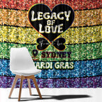 Free To Be Sydney Mardi Gras Window Curtain Legacy Of Love