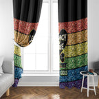 Free To Be Sydney Mardi Gras Window Curtain Legacy Of Love