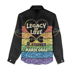 Free To Be Sydney Mardi Gras Women Casual Shirt Legacy Of Love