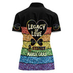Free To Be Sydney Mardi Gras Women Polo Shirt Legacy Of Love
