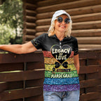 Free To Be Sydney Mardi Gras Women Polo Shirt Legacy Of Love