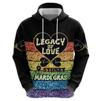 Free To Be Sydney Mardi Gras Zip Hoodie Legacy Of Love