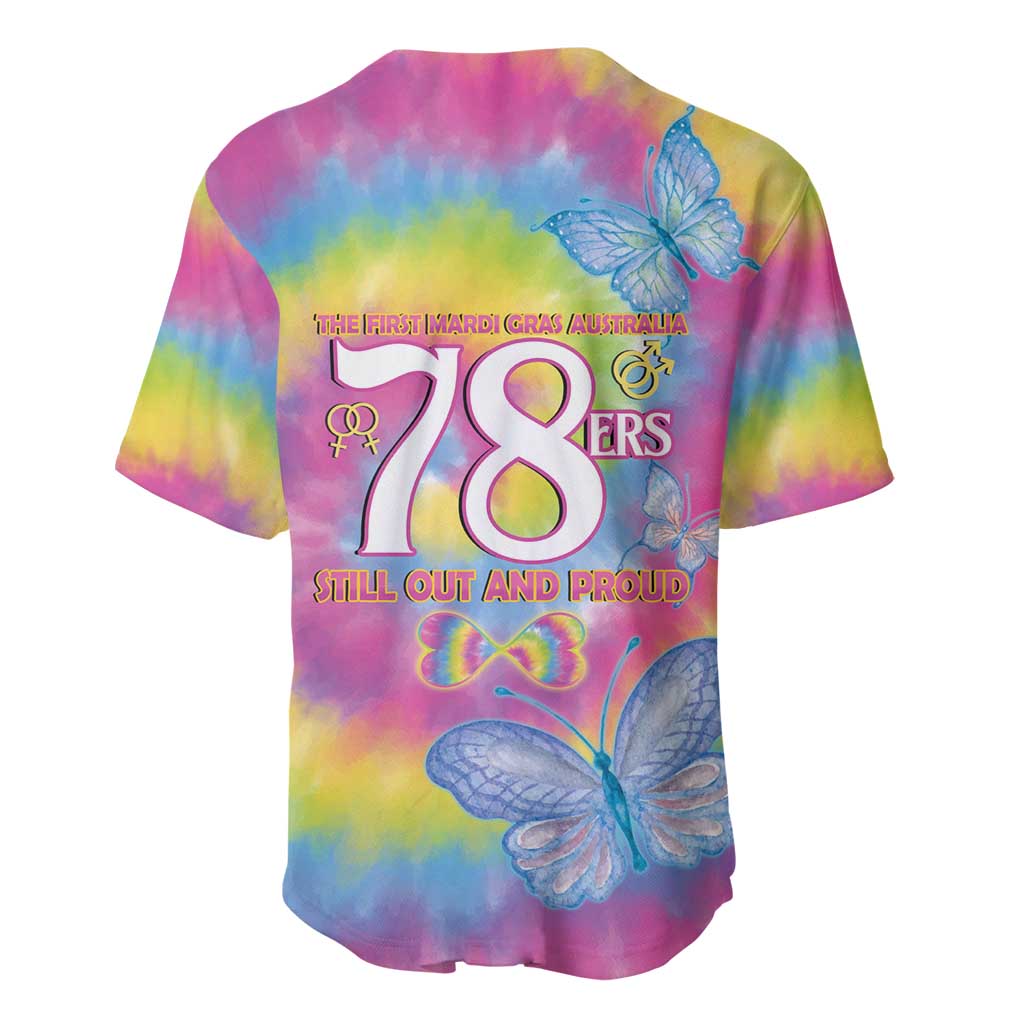 First Sydney Madri Gras Australia Baseball Jersey 78ers Still Out And Proud