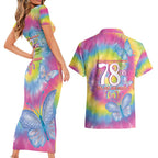 First Sydney Madri Gras Australia Couples Matching Short Sleeve Bodycon Dress and Hawaiian Shirt 78ers Still Out And Proud