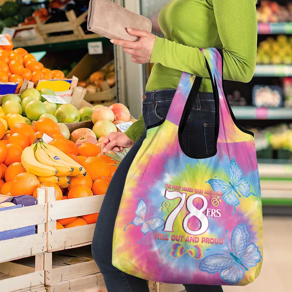 First Sydney Madri Gras Australia Grocery Bag 78ers Still Out And Proud