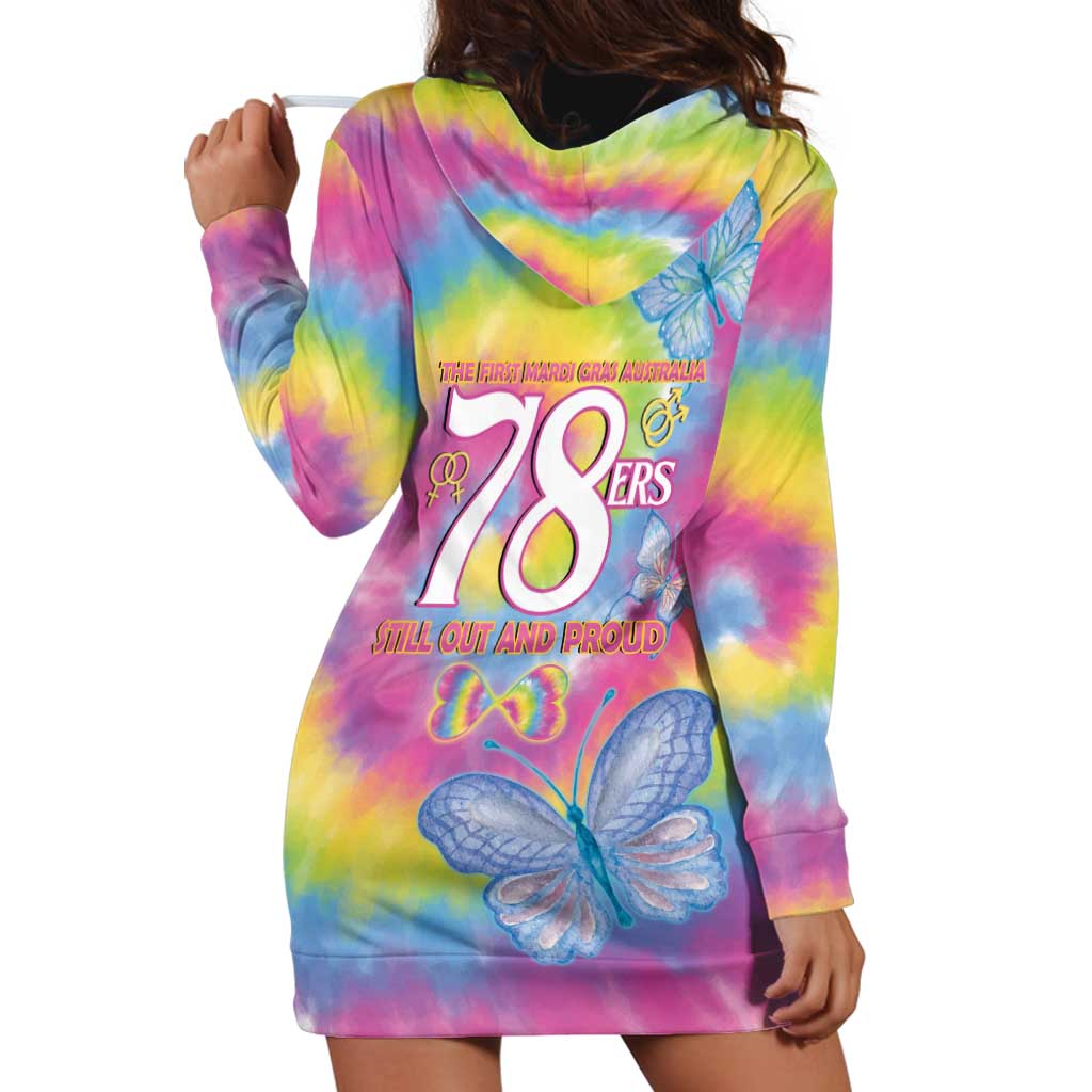 First Sydney Madri Gras Australia Hoodie Dress 78ers Still Out And Proud