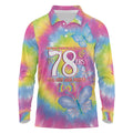 First Sydney Madri Gras Australia Long Sleeve Polo Shirt 78ers Still Out And Proud