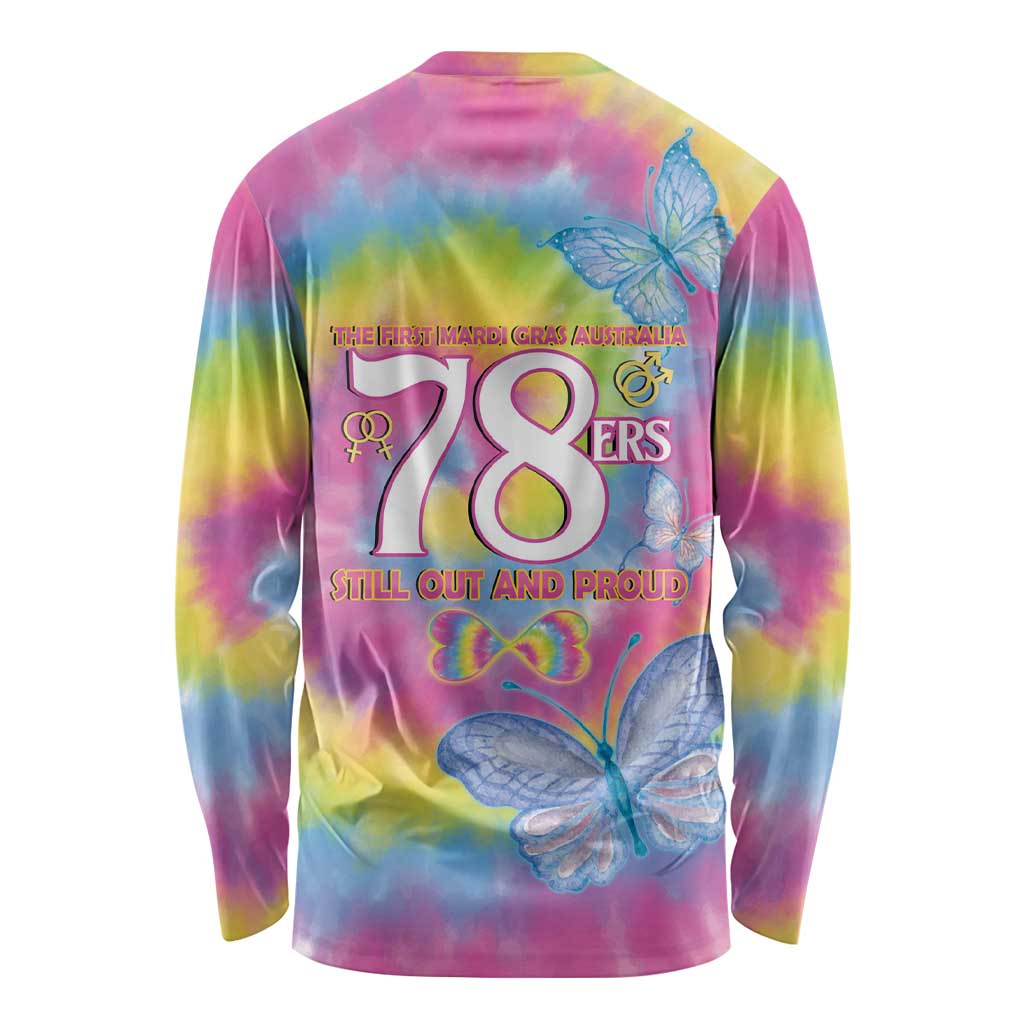 First Sydney Madri Gras Australia Long Sleeve Shirt 78ers Still Out And Proud