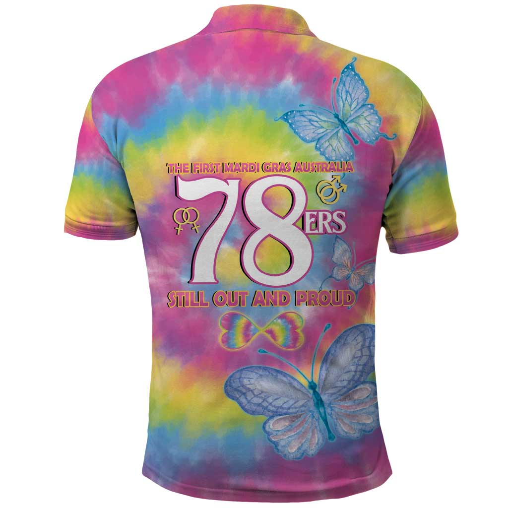 First Sydney Madri Gras Australia Polo Shirt 78ers Still Out And Proud