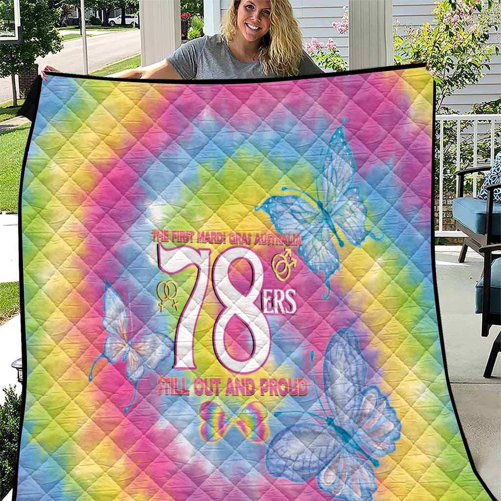 First Sydney Madri Gras Australia Quilt 78ers Still Out And Proud