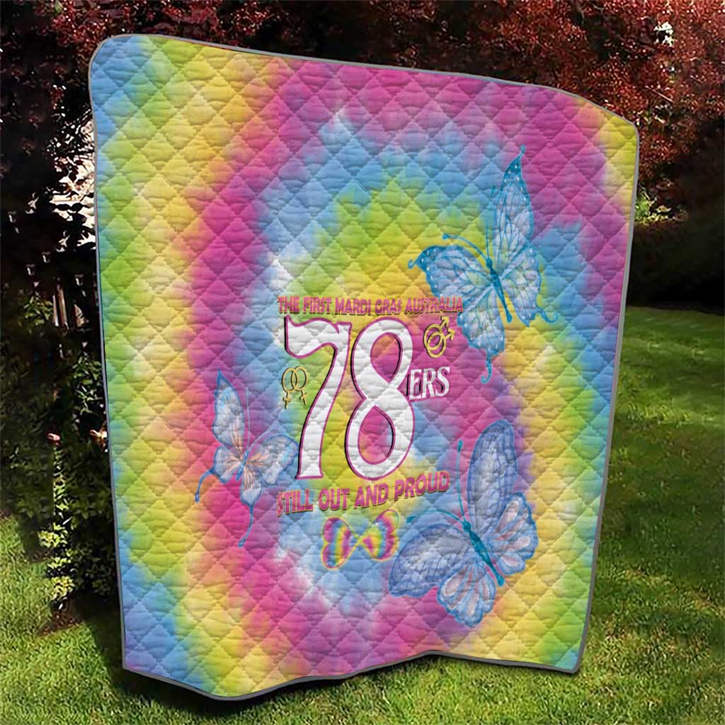 First Sydney Madri Gras Australia Quilt 78ers Still Out And Proud