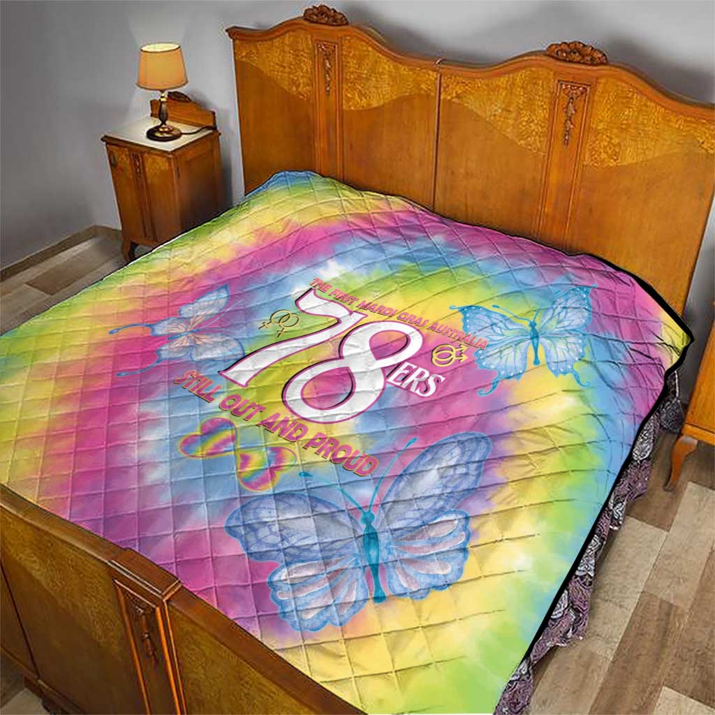 First Sydney Madri Gras Australia Quilt 78ers Still Out And Proud