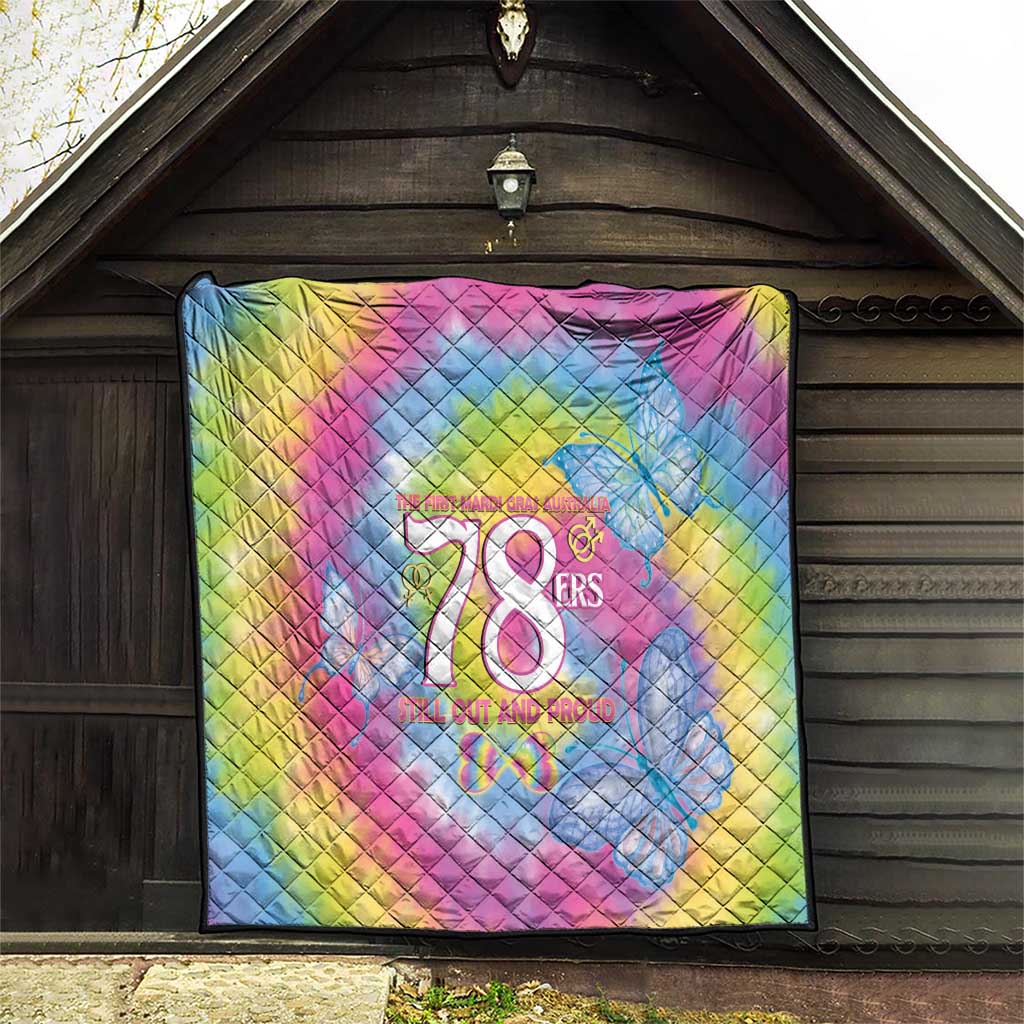 First Sydney Madri Gras Australia Quilt 78ers Still Out And Proud
