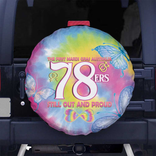 First Sydney Madri Gras Australia Spare Tire Cover 78ers Still Out And Proud