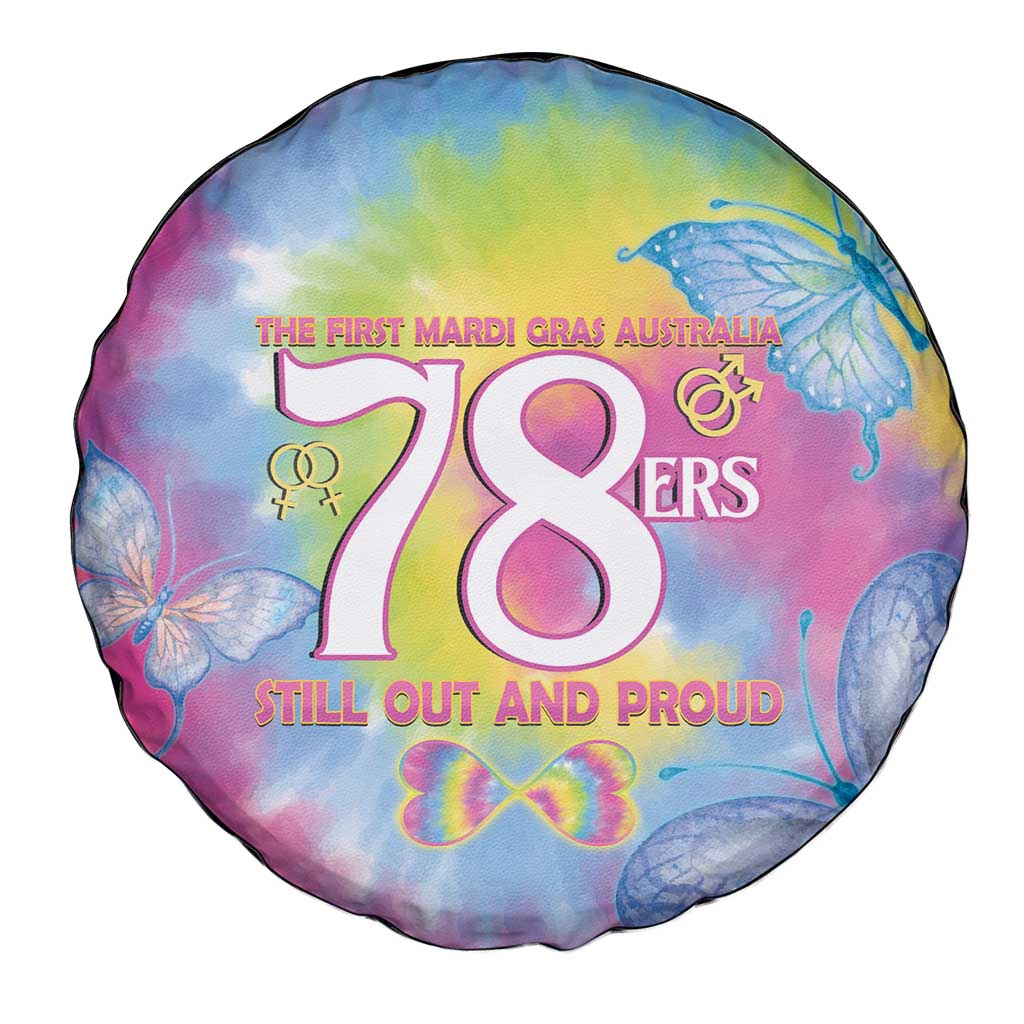 First Sydney Madri Gras Australia Spare Tire Cover 78ers Still Out And Proud