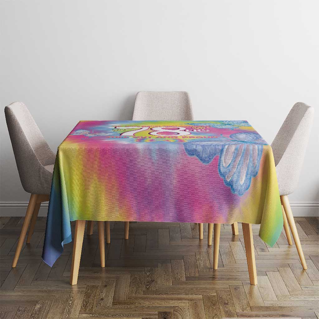 First Sydney Madri Gras Australia Tablecloth 78ers Still Out And Proud