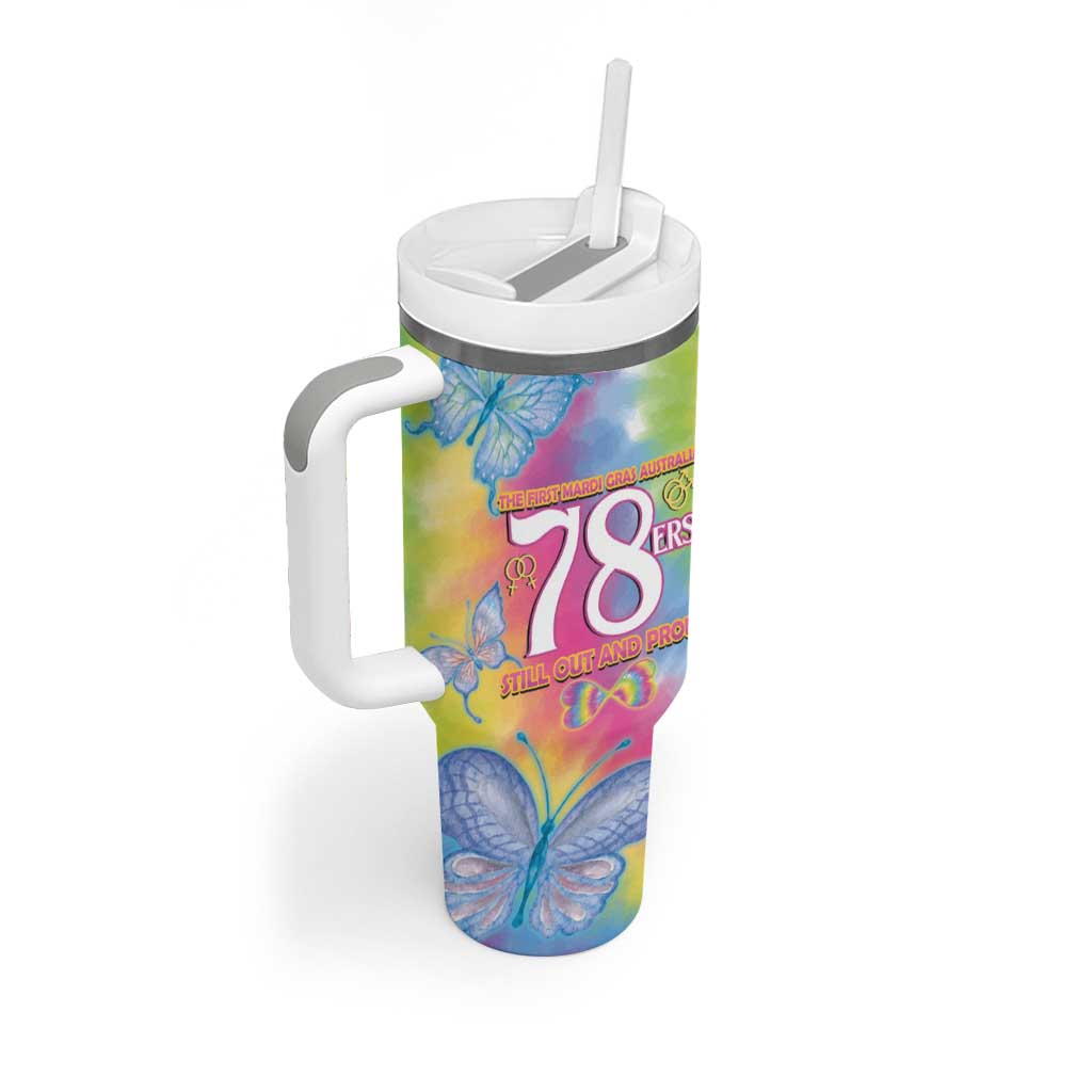 First Sydney Madri Gras Australia Tumbler With Handle 78ers Still Out And Proud