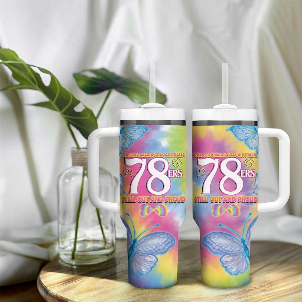 First Sydney Madri Gras Australia Tumbler With Handle 78ers Still Out And Proud