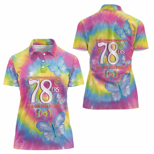 First Sydney Madri Gras Australia Women Polo Shirt 78ers Still Out And Proud