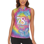 First Sydney Madri Gras Australia Women Sleeveless Polo Shirt 78ers Still Out And Proud
