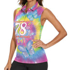 First Sydney Madri Gras Australia Women Sleeveless Polo Shirt 78ers Still Out And Proud