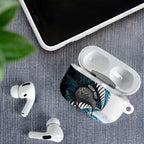 New Zealand Silver Fern Curling Personalised AirPods Case Aotearoa Kiwi Ponga Paua Shell Version - Aussie Hoodie