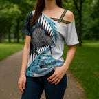 New Zealand Silver Fern Curling Personalised Cross Shoulder Shirt Aotearoa Kiwi Ponga Paua Shell Version - Aussie Hoodie