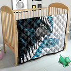 New Zealand Silver Fern Curling Personalised Quilt Aotearoa Kiwi Ponga Paua Shell Version - Aussie Hoodie