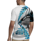 New Zealand Silver Fern Curling Personalised Rugby Jersey Aotearoa Kiwi Ponga Paua Shell Version - Aussie Hoodie