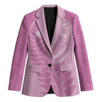 Custom New Zealand Silver Fern Rugby 2025 Blazer All Black Aotearoa Maori Pink - Aussie Hoodie