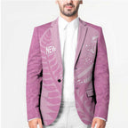 Custom New Zealand Silver Fern Rugby 2025 Blazer All Black Aotearoa Maori Pink - Aussie Hoodie