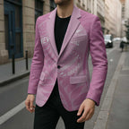 Custom New Zealand Silver Fern Rugby 2025 Blazer All Black Aotearoa Maori Pink - Aussie Hoodie