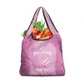 Custom New Zealand Silver Fern Rugby 2025 Grocery Bag All Black Aotearoa Maori Pink