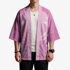 Custom New Zealand Silver Fern Rugby 2025 Kimono All Black Aotearoa Maori Pink - Aussie Hoodie