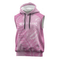Custom New Zealand Silver Fern Rugby 2025 Sleeveless Hoodie All Black Aotearoa Maori Pink - Aussie Hoodie