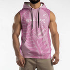 Custom New Zealand Silver Fern Rugby 2025 Sleeveless Hoodie All Black Aotearoa Maori Pink - Aussie Hoodie
