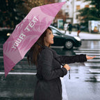 Custom New Zealand Silver Fern Rugby 2025 Umbrella All Black Aotearoa Maori Pink - Aussie Hoodie