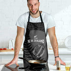Custom New Zealand Silver Fern Rugby 2025 Apron Go Champions Aotearoa Maori Black - Aussie Hoodie