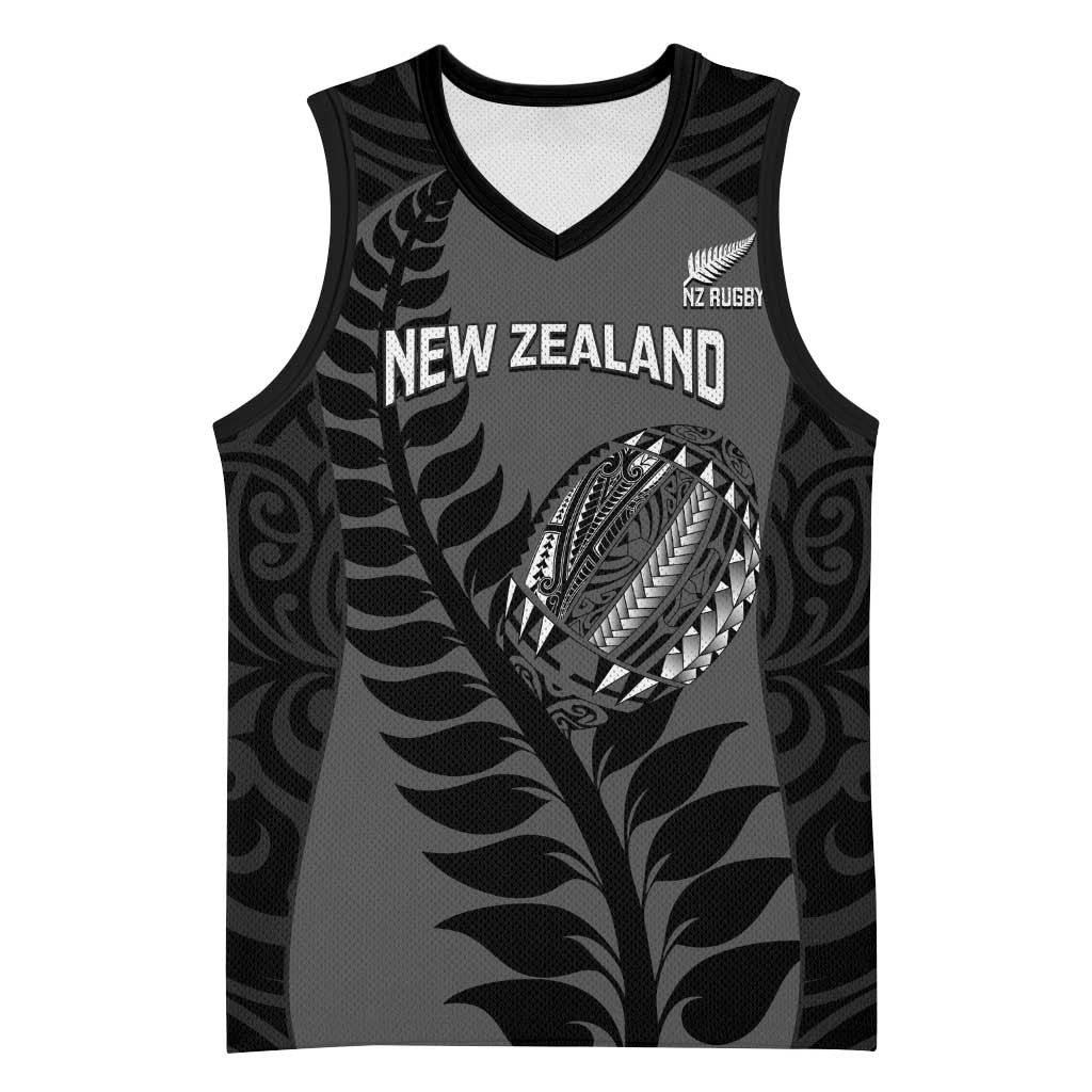 Custom New Zealand Silver Fern Rugby 2025 Basketball Jersey Go Champions Aotearoa Maori Black - Aussie Hoodie