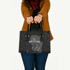 Custom New Zealand Silver Fern Rugby 2025 Leather Bag Go Champions Aotearoa Maori Black - Aussie Hoodie