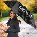 Custom New Zealand Silver Fern Rugby 2025 Umbrella Go Champions Aotearoa Maori Black - Aussie Hoodie