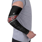 Custom New Zealand Silver Fern Rugby Arm Sleeves All Black Maori Taniko Pattern - Aussie Hoodie