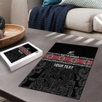 Custom New Zealand Silver Fern Rugby Puzzle All Black Maori Taniko Pattern - Aussie Hoodie