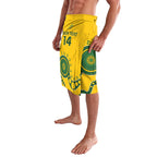 Custom Australia Rugby Lavalava Go Wallaroos 2024 Pacific Aboriginal Art