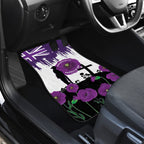 Australia Animal Heroes ANZAC Car Mats Purple Poppy We Will Remember Them