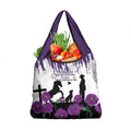Australia Animal Heroes ANZAC Grocery Bag Purple Poppy We Will Remember Them