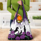 Australia Animal Heroes ANZAC Grocery Bag Purple Poppy We Will Remember Them