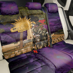 Australia ANZAC Day Back Car Seat Cover Lonesome Pine Australian Army With Donkey