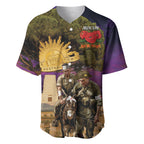 Australia ANZAC Day Baseball Jersey Lonesome Pine Australian Army With Donkey