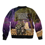 Australia ANZAC Day Bomber Jacket Lonesome Pine Australian Army With Donkey